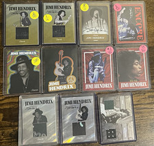 2025 KEEPSAKE JIMI HENDRIX Gold  /10 Auto Gold /10 Patches SP Case Hit 11 HITS picture