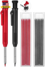 2 Pack Carpenter Pencils Mechanical Pencils with 12 Refills, Construction Pencil picture