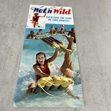 NBC UNIVERSAL WET 'N WILD WATER PARK ORLANDO FLORIDA BROCHURE picture