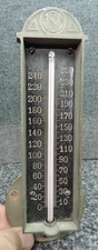 Vtge JSC Johnson Service Company Thermostat Cover Boiler Thermometer Milwaukee picture