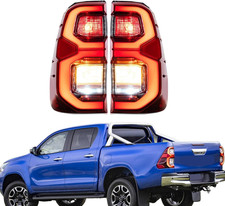 Pair Tail Light Assembly Compatible with Toyota Hilux 2015-2023 | Rear LED Left picture