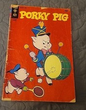 Vintage Porky Pig #28 Gold Key (February 1970) 15 cent  USA Only  picture