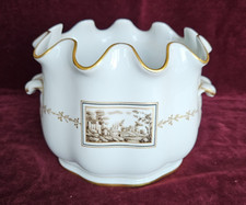 Richard Ginori Italy Fiesole Large Cache Pot 8-1/4