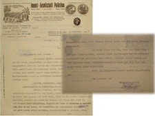 Germany Letter Palestine Jewish Judaica 1928 German Israel Wine Co. Antisemitism picture