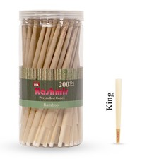 Kashmir Pre Rolled Cones Bamboo King Size 200 Ct Rolling Paper Cones W/Tips picture
