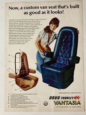 1977 Doug Thorley Vantasia Print Ad Custom Van Seat picture