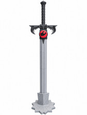 ThunderCats Sword of Omens 3D Printed Display Prop w/ Floor Stand picture