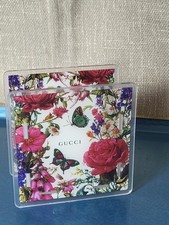 Authentic GUCCI Beauty VIP Gift Acrylic Vanity Makeup Organizer Box Flora Multi picture