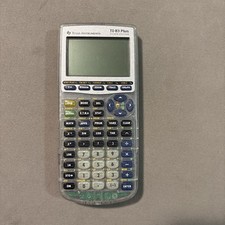 Texas Instruments TI-83 Plus Silver Edition Graphing Calculator - Works picture