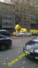 Photo 6x4 A spectre is haunting the Euston Road London An enormous dog on c2014 picture