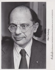 1984 Press Photo Beat Poet Allen Ginsberg picture