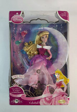Disney Celestial Princess Aurora Barbie Doll w/ twinkle box Brass key 2009 w box picture