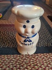 Vintage Pillsbury Doughboy Cookie Jar 1973 White  picture