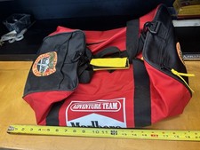 Vtg Promotional Marlboro Adventure Team Large Heavy Duty Gym / Duffel Bag 20x9.5 picture