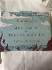Illumicrate Mt. Olympus and the Underworld Teapot Fairyloot Owlcrate Myth NIB picture
