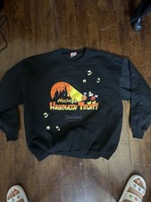 Vintage 1995 Disneyland Mickey's Halloween Treat Sweatshirt Disney One Size NWT picture