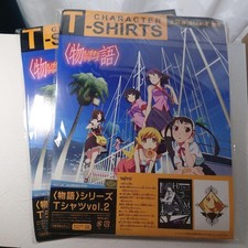 Monogatari Series T-shirt vol.2 Set of 2 types Shinobu Oshino Hitagi picture