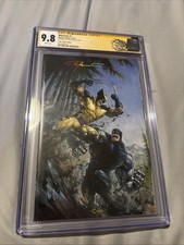 WOLVERINE #1 CGC SS 9.8 SIGNED CLAYTON CRAIN VIRGIN VARIANT LTD 999 INFINITY SIG picture