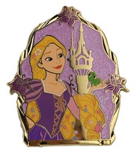 Disney PALM Tangled Rapunzel with Pascal -Princess Pals & Castle Mystery Pin picture