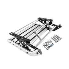 Manual RV Step Single Folding Ladder Retractable Entry Stair, 440 lbs Load Ca... picture