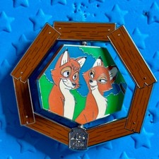 Disney The Fox and the Hound 45th Anniversary Spinner Limited Release Pin picture