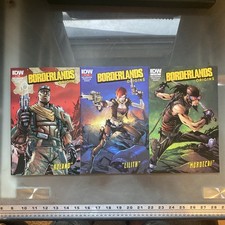 IDW Borderlands Origins #1-3 Roland Lilith Mordecai 1st 2nd 3rd Prints  picture
