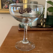 Chi Chi's Chi-Chi's Mexican Restaurant with Complete Brown Logo Margarita Glass picture