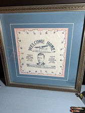 Capt. Charles Lindbergh Framed Bandana/Scarf 1927 picture