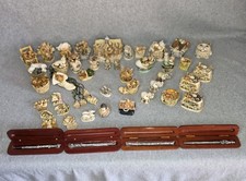 Harmony Kingdom Collectibles Figurines, Pens, Necklaces & Pins Lot Of 48 picture