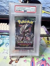 2017 Pokemon Guardians Rising Lycanroc Midnight Booster Pack PSA 10 GEM MINT picture