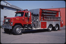 Rawdon Quebec 1990 International CP Morrissette tanker Fire Apparatus Slide picture