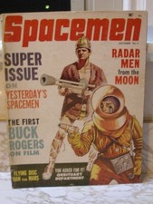 1962 Vintage SPACEMEN Magazine, Forrest J. Ackerman, Famous Monsters #5 picture