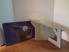 Vintage 1985 Avon Nativity Collectibles Wooden Manger/Stable w/Hook for Angel picture