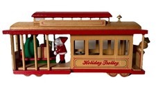 San Francisco Vintage 1988 Holiday Trolley Musical Box Play “Silver Bells” picture