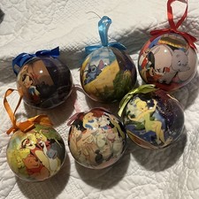 VTG~Disney Christmas Ornaments Limited Edition 1999? Rare 6PC Set No Box picture