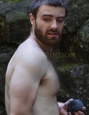 Handsome Male Nude Physique Gay Men Limited Edition Photo 8.5x11 SP picture