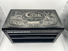 Custom Engraved Case XX Deer Scene US General Mini Toolbox Display picture