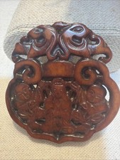 Lovely Vintage Chinese Old Hand Carved Figure Pendant picture