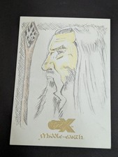 2022 Cryptozoic CZX Middle Earth Saruman AUTO Sketch Card by Avik Das 1/1 picture