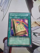 Toon Table of Contents DB2-EN121 Common Unlimited Edition NM/LP Condition picture