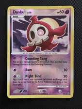 Vintage Pokemon TCG Reverse Holo Shiny Duskull Stormfront SH2 LP- picture