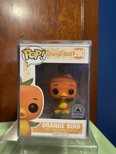 Funko Pop Orange Bird #290 — With Used Hard Stack Case — Rare picture