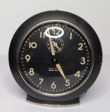 Vintage Westclock Baby Ben Style 6  Mechanical Mid-century Alarm Clock 61-V RoP picture