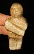 Very Rare Kentucky Hardstone Human Effigy Statue - Authentic Indian Artifact picture