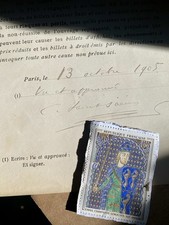 Rare Original Pouvoir Camille Saint-Saëns Musician Signed Autograph 1905 Paris picture
