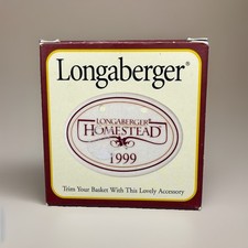 Longaberger 1999 Homestead Tie-on #37541 picture