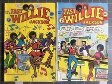 FAST WILLIE JACKSON #2 & #7 RARE HTF ARCHIE SPINOFF 1977 FITZGERALD PUBLISHING picture