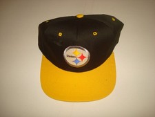 PITTSBURGH STEELERS   90S SNAPBACK  HAT CAP VINTAGE DEADSTOCK R1 picture