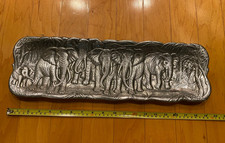 Vintage ARTHUR COURT Vintage Serving Tray Safari Elephants 19