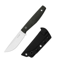 Kizer Dingo Fixed Knife AEB-L Blade Micarta Handle With Sheath Camping 1121A2 picture